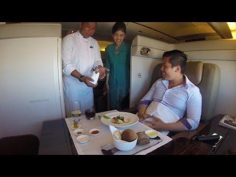 $18,000 First Class Trip of a Lifetime ... Using Air Miles. Credit - Sam Huang via Storyful