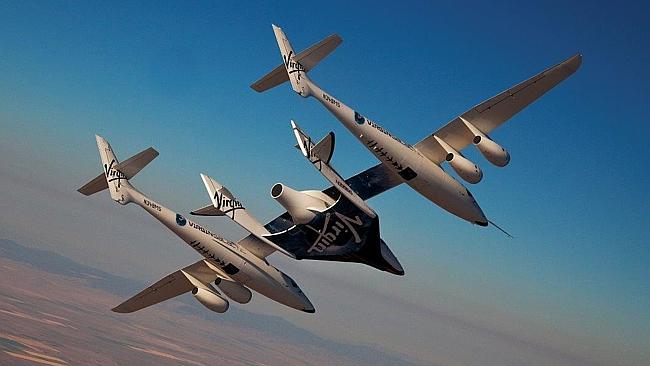 New frontiers... Virgin Galactic’s SpaceShipTwo.