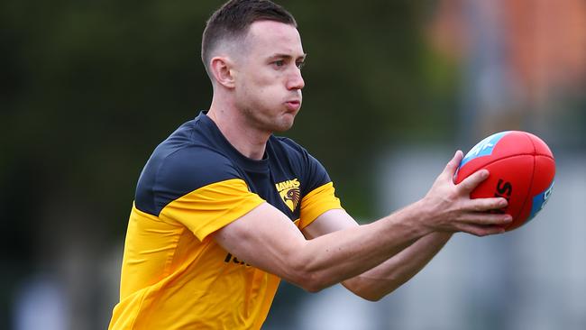 The Hawks will take a cautious approach with Tom Scully. Picture: Getty Images