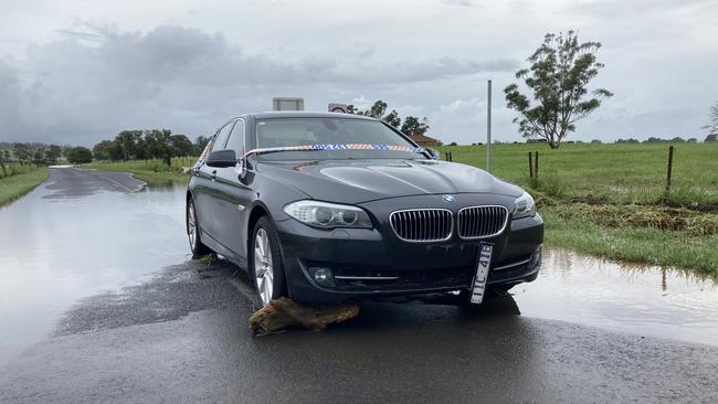 Floodwaters receded around Albion Park and Calderwood on March 2. Picture: Dylan Arvela