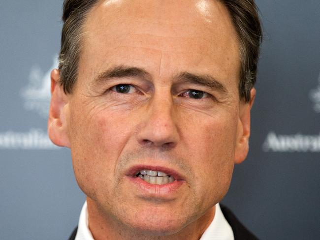 Health Minister Greg Hunt. Picture: NCA NewsWire / Sarah Matray