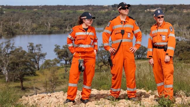 SES volunteers in the Riverland.