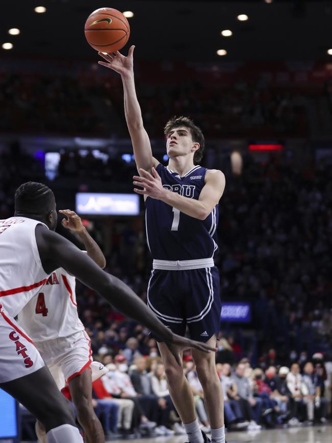 Taran Armstrong claimed the first WAC Freshman of the Year honour in the California Baptist Lancers’ D1 history. (Photo by Rebecca Noble/Getty Images)