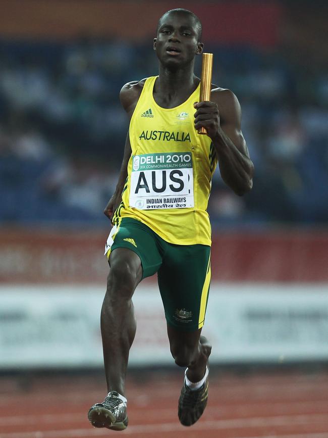 Isaac Ntiamoah competing. Picture: Ian Walton