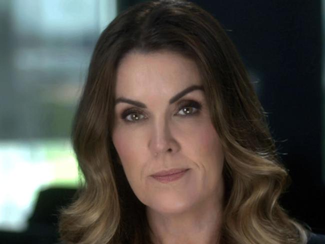 Sky News Australia presenter Peta Credlin in the documentary, "The Cult of Daniel Andrews: A Peta Credlin Investigation".