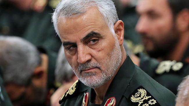 Iranian Quds force commander Qassem Soleimani.