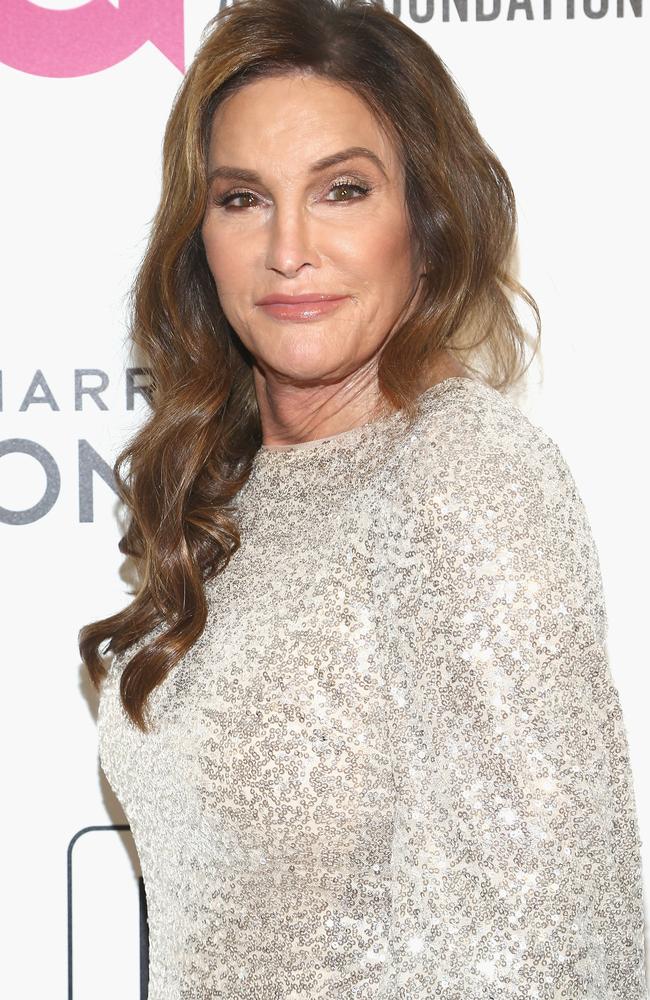 Caitlyn Jenner at an Elton John-hosted event in LA. Picture: Tommaso Boddi/Getty.