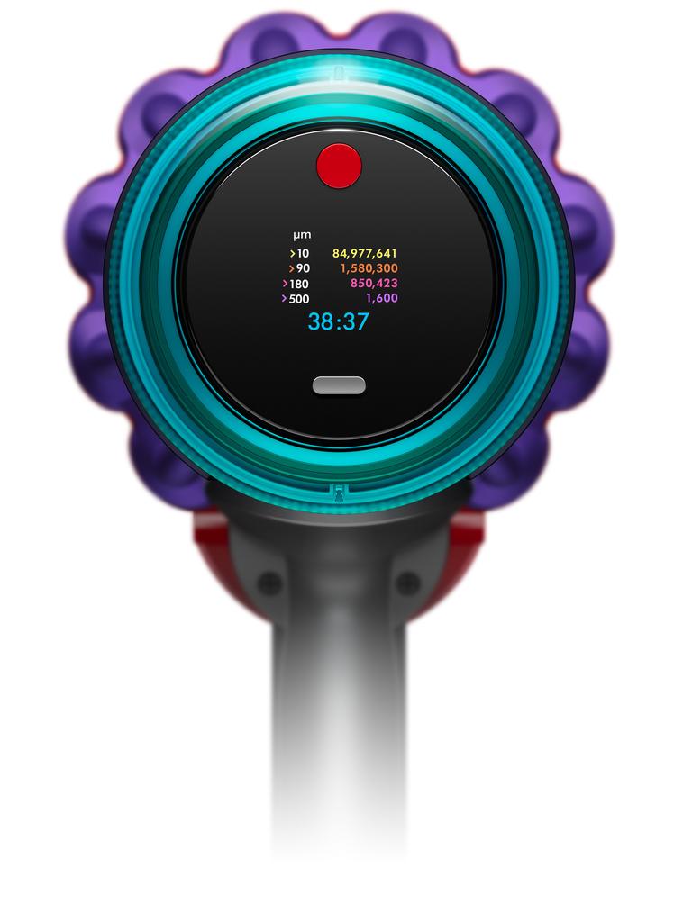 There’s also a new digital interface. Picture: Dyson