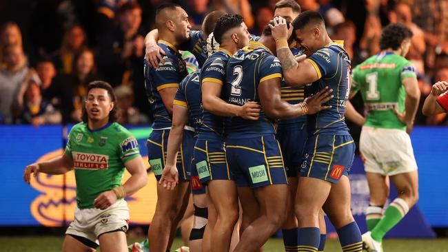 The Eels take on the Cowboys on Friday night. (Photo by Mark Kolbe/Getty Images)