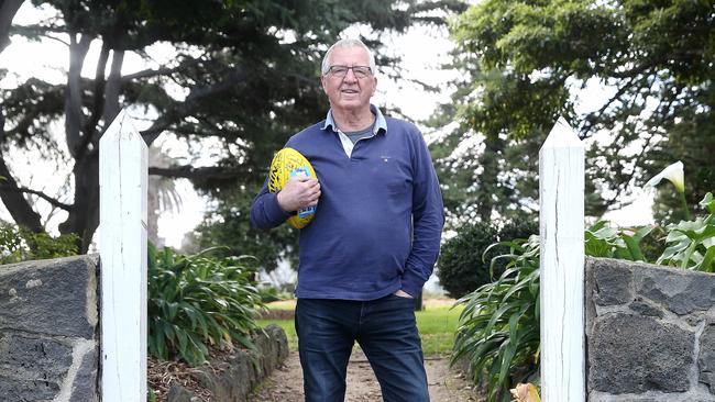 Mike Sheahan for Hamish McLachlan's Q&amp;A for Sunday Herald Sun. Pic: Michael Klein