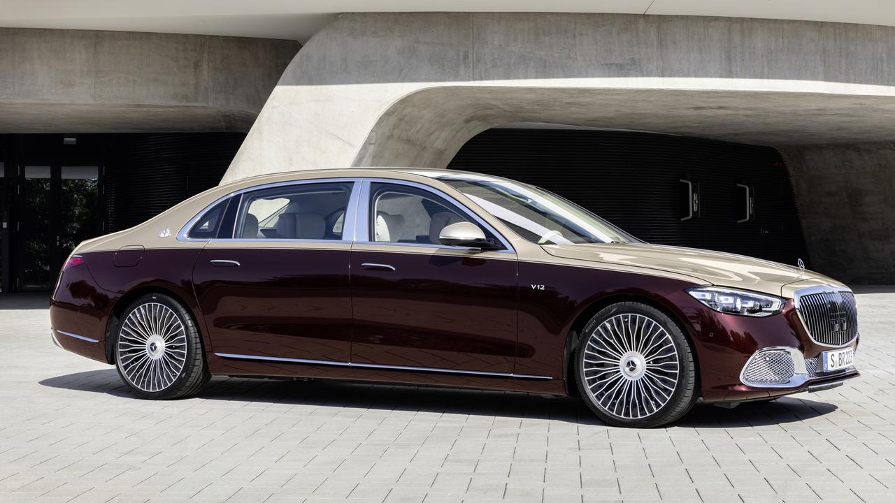 Ride in style with silver goblets for Mercedes Maybach S-class