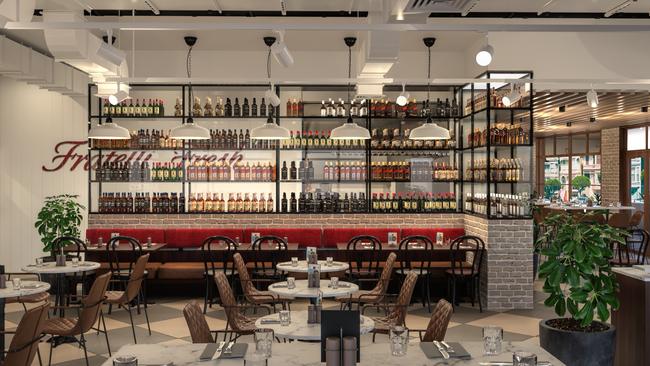 Artist impression of Fratelli Fresh planned for Manly. Picture: Supplied.