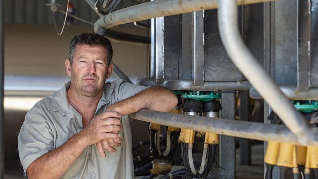 John Keely is one of many dairy farmers across Victoria keen for the processors to step up their farmgate price. PICTURE: ZOE PHILLIPS