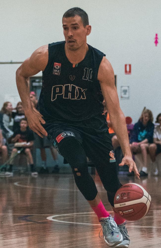 Sunshine Coast Phoenix player Jonathon Janssen will be one to watch in the 2022 NBL1 North season. Picture: Jack Riddiford.