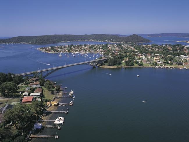 The coastal suburb is just over an hour’s drive north of Sydney.