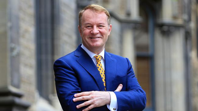 International Education Association chief executive Phil Honeywood says Victoria’s failure to suppress the virus had now threatened the chances of his ­industry recovering. Picture: Aaron Francis