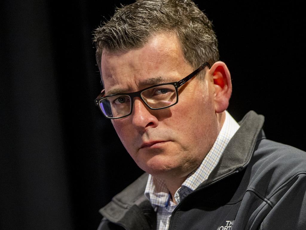 Premier Daniel Andrews is urging Victorians to stay home. Picture: Wayne Taylor/NCA NewsWire