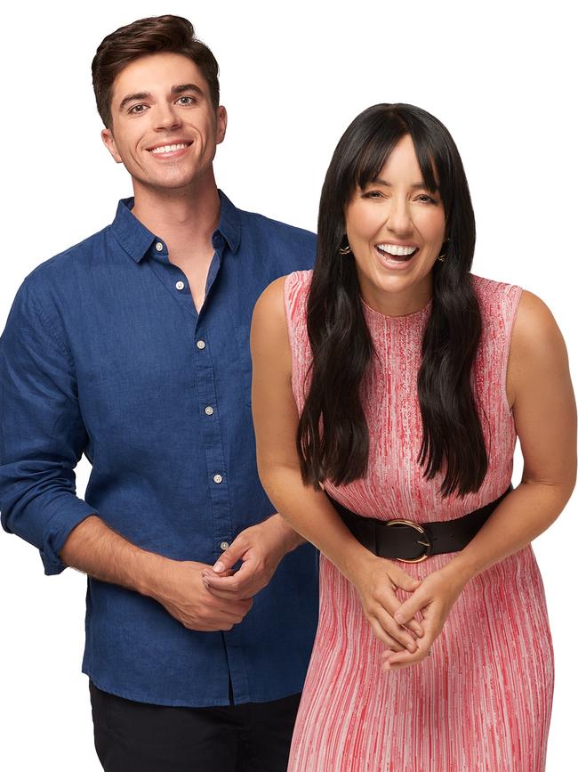 Mix 102.3’s Max Burford and Ali Clarke. Picture: Supplied