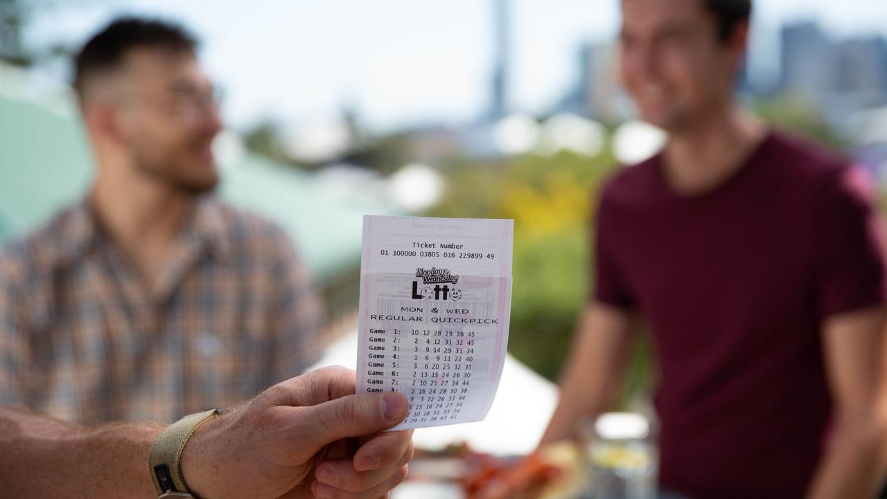 Winning Lotto ticket generic. Picture: Supplied