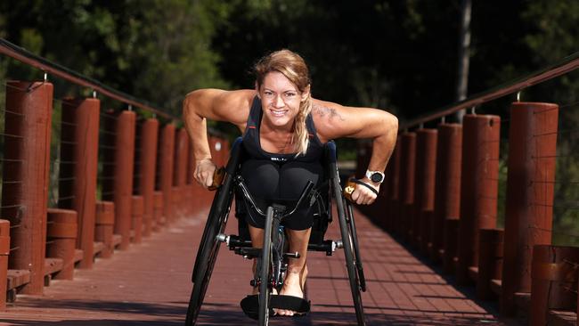 Ms Price is now a high-level athlete. Photograph : Jason O'Brien