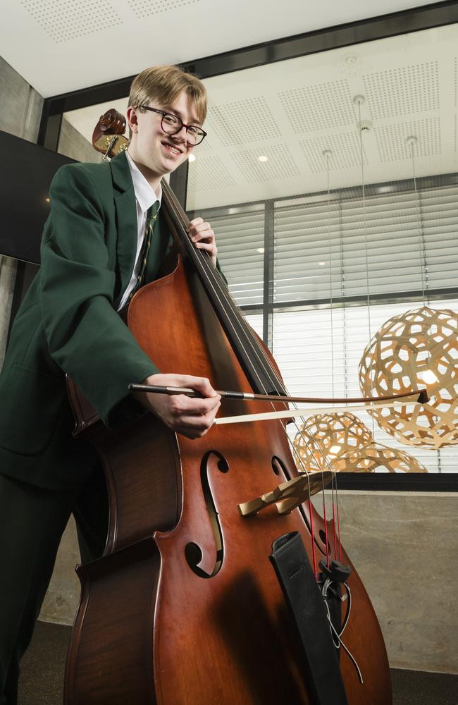 2023 Empire Theatres Youth Bursary recipient Oliver Murphy. Picture: Kevin Farmer