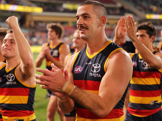 Nice win, Tex, but Robbo says you should miss a week. Picture: Getty Images