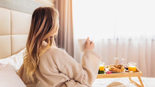 We shouldn't have to cop the added cost of room service breakfast. Picture: iStock