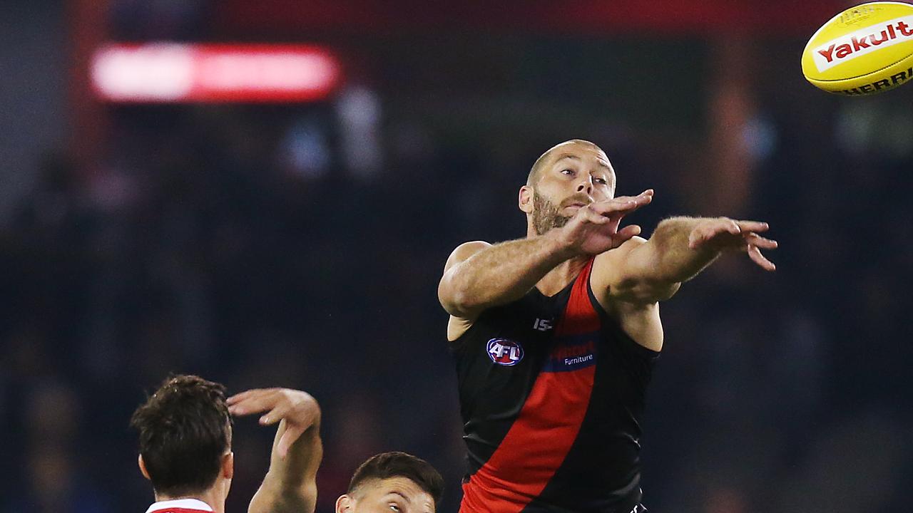 Tom Bellchambers and the Bombers had a horror start against the Saints. Picture: Getty Images