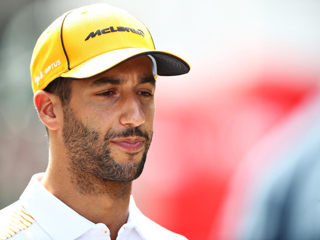 Ricciardo was left perplexed by the sudden loss of pace.