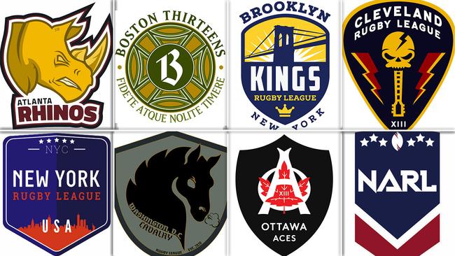 NARL teams the Atlanta Rhinos, Boston Thirteens, Brooklyn Kings, Cleveland, New York, Washington Cavalry and the Ottawa Aces.