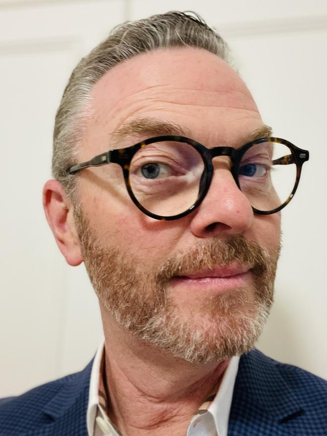 Christopher Pyne with a beard. Picture: Supplied