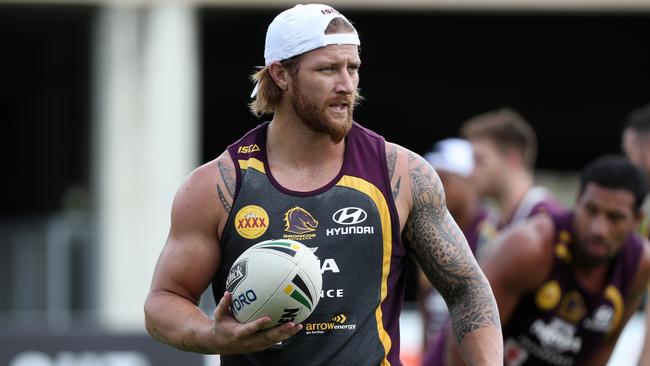 Korbin Sims has a chance to state his case for a Maroons call-up. Picture: Tara Croser