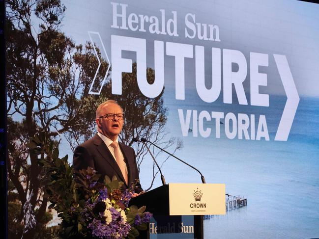 PM Anthony Albanese proposed a $4bn upgrade of rail lines connected to Sunshine. Picture: David Caird