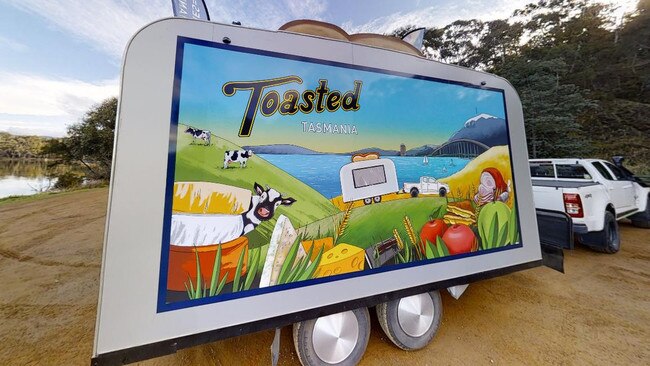 Toasted Tasmania food truck is for sale.