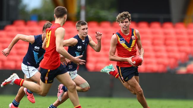 Dougie Cochrane was the standout across the carnival. Picture: Chris Hyde/AFL Photos/via Getty Images