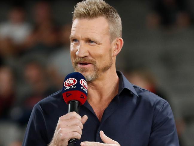 Nathan Buckley was ‘surprised and amazed’ by Bevo’s tirade. Picture: AFL Photos/Getty Images