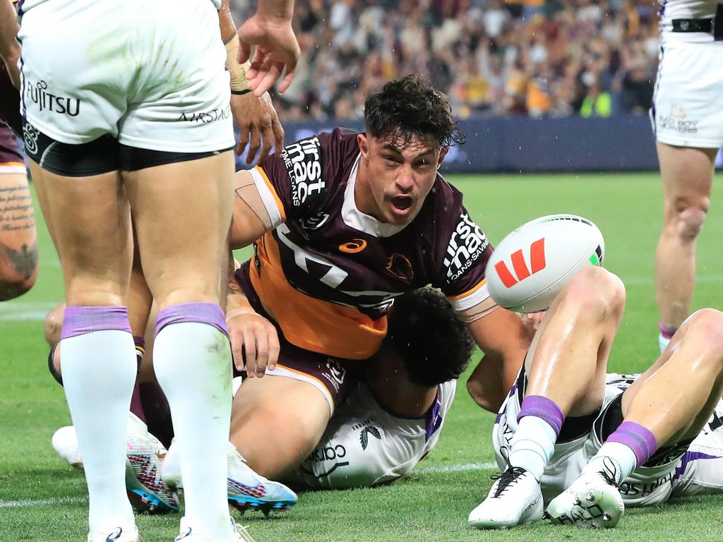 Brisbane Broncos beat Melbourne Storm at Lang Park for first time since  2009, booking NRL preliminary final spot - ABC News