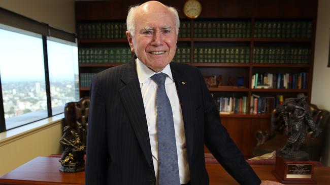 Former Prime Minister John Howard. Picture: Britta Campion