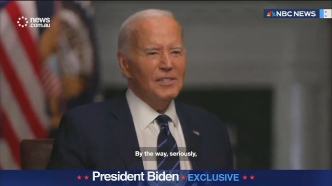 Biden snaps repeatedly in combative interview