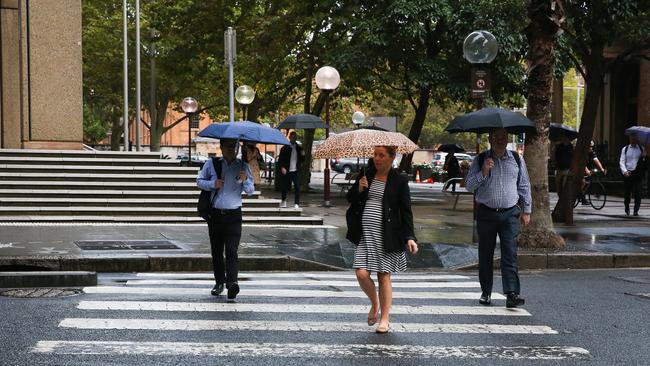 Temperatures are expected to be ‘well below average’, with rain forecast across much of the nation, according to Bureau of Meteorology. Picture: NCA NewsWire / Gaye Gerard