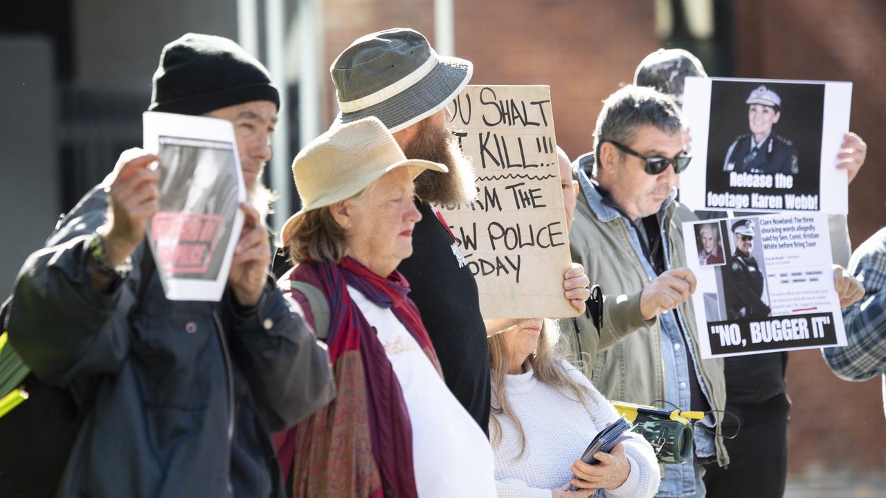 Clare Nowland: Protesters call for commissioner‘s resignation over great-grandmother’s death