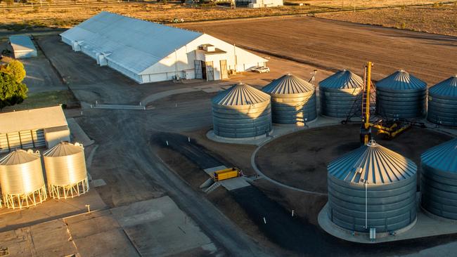 A grain storage facility in Moree, NSW is for sale for $10 million