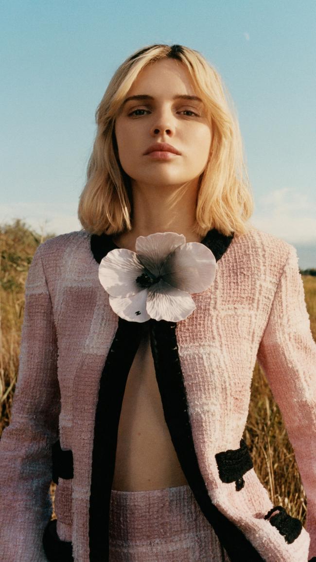 Odessa Young for Vogue Australia. Photographed by Jon Ervin.