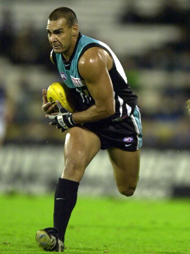 Fabian Francis played AFL footy with Port Adelaide.