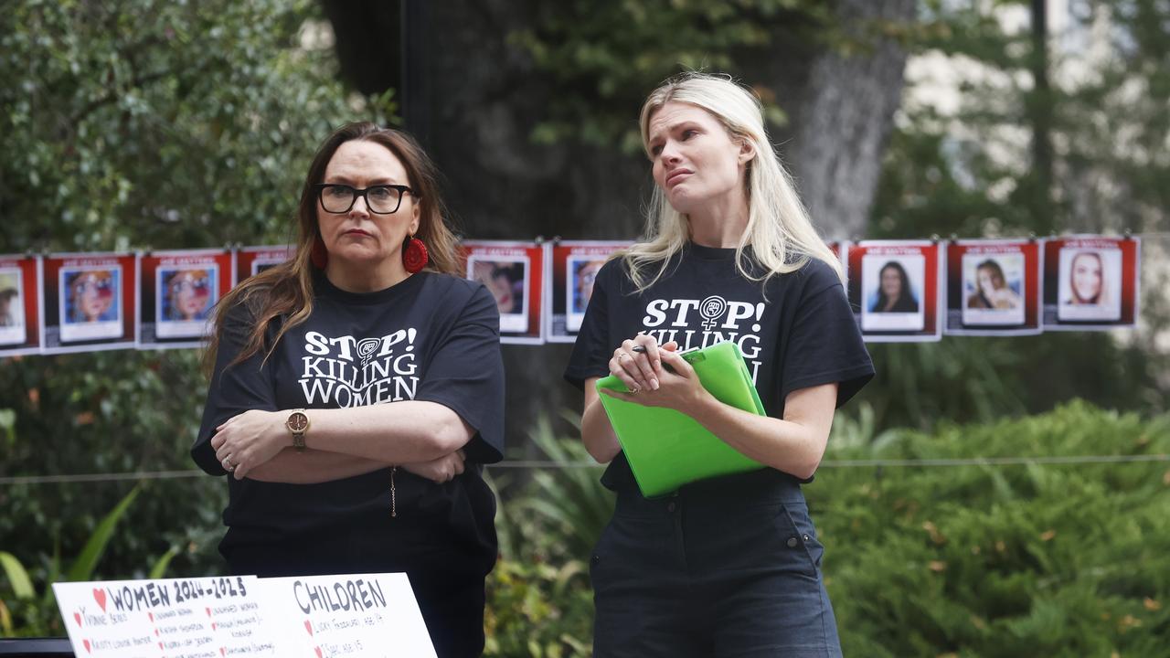 ‘A lot of heartbreak’: Rally cry for action to stop gendered violence