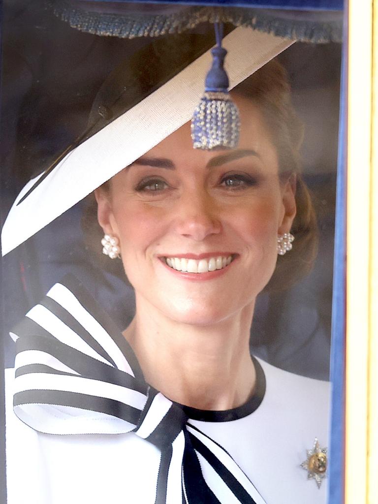 After months out of the public eye, she delighted fans with an appearance at Trooping the Colour in June. Picture: Chris Jackson/Getty Images