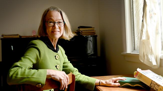 Gabrielle Carey at her home in Sydney last year. Picture: Jeremy Piper