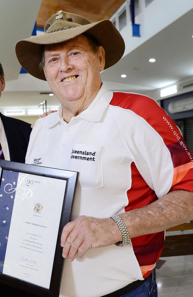 Rebecca’s father Bob Green OAM. Photo: David Nielsen / The Queensland Times