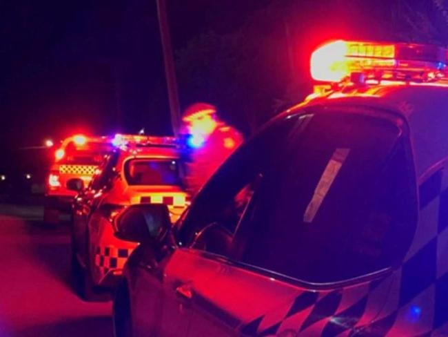 Multiple emergency services crews were called to the scene of a vehicle rollover and fire, which caused lengthy traffic disruptions west of Toowoomba.