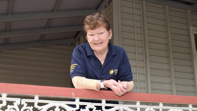 Jenny Hilcher has been volunteering for Cancer Council Queensland in Rockhampton for more than 15 years. Picture: Aden Stokes